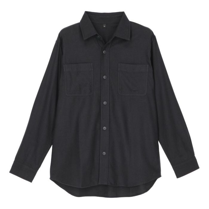ビエラシャツ NF-289 ブラック Lの説明画像3