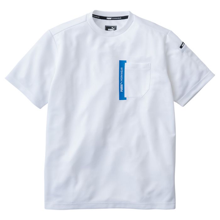 プーマワークウェア(PUMA WORK WEAR) 作業ウェアPUMA 半袖Tシャツ ホワイト LL PW-3023N