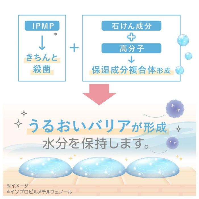 ライオン キレイキレイ 薬用 ハンドコンディショニングソープ シトラス&ラベンダーの香り 本体 450ml ハンドソープ 泡の説明画像3