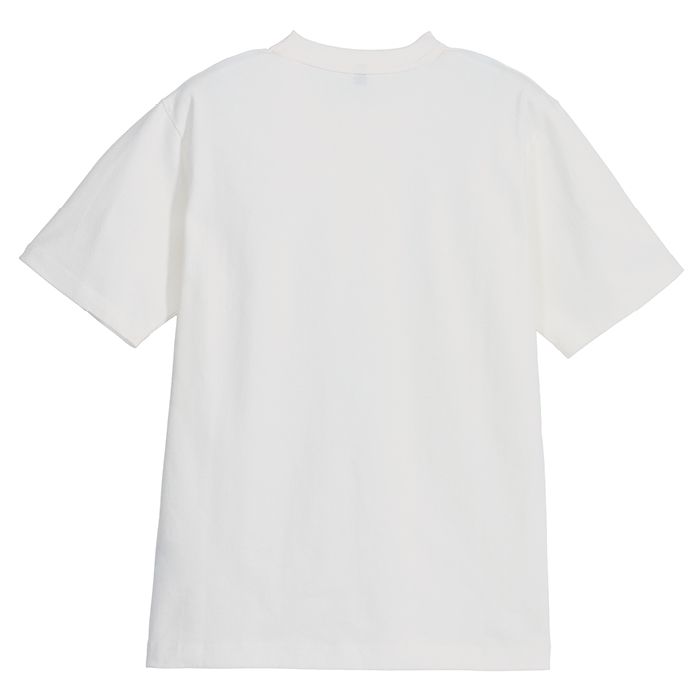 ナフコオリジナル コットン半袖クルーネックTシャツ NF-260 ホワイト Lの説明画像4