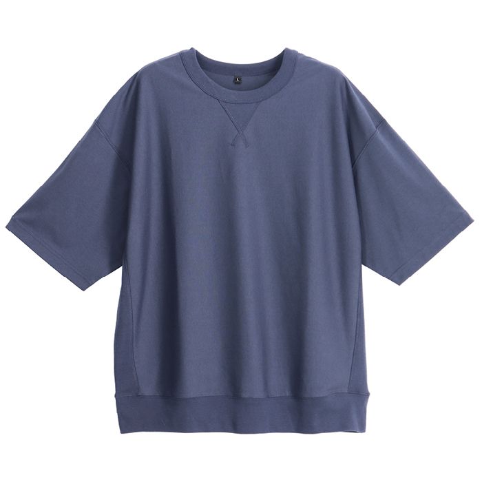 ナフコ スウェットTシャツ NF-255 ネイビー Mの説明画像3