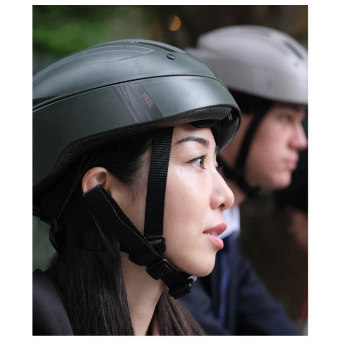 ZEROFIT(ゼロフィット) アーバンヘルメット VESK(ベスク) ダークグリーン L57-60の説明画像5