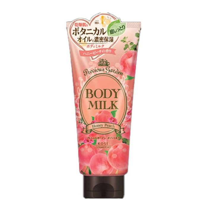 KOSE プレシャスガーデン ボディミルク ハニーピーチ 200g