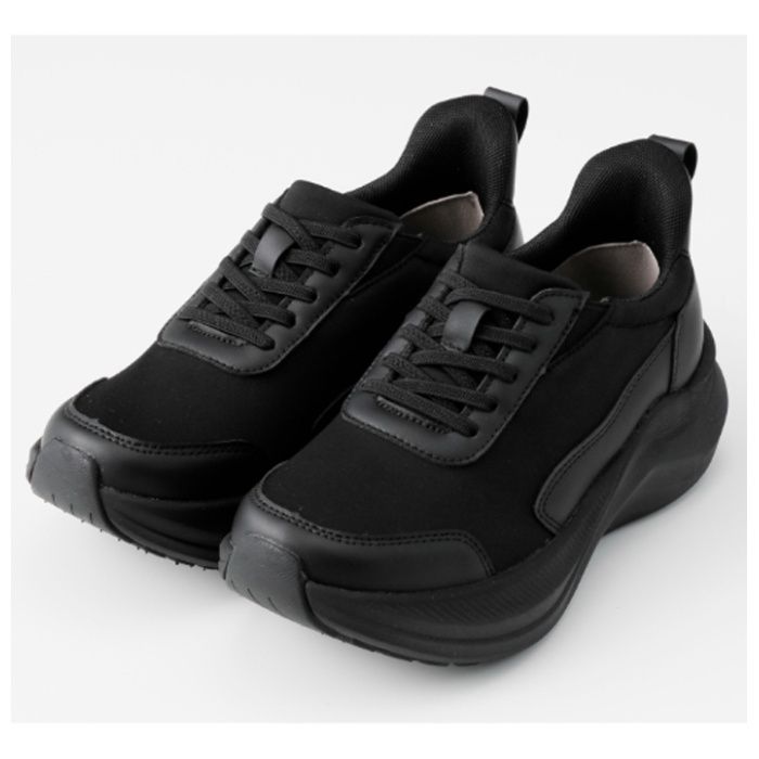 ノーハンズ厚底スニーカー 245N5110F