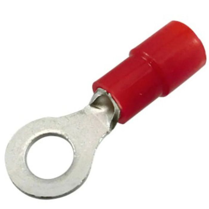 絶縁被覆付丸型端子 NTMEX1.25-4S-RED