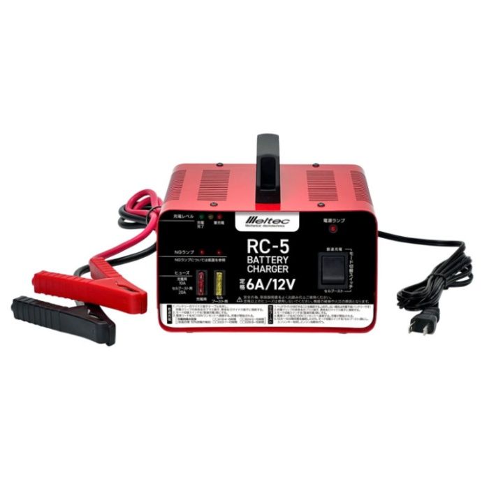 大自工業 バッテリー充電器　6A RC-5の説明画像2