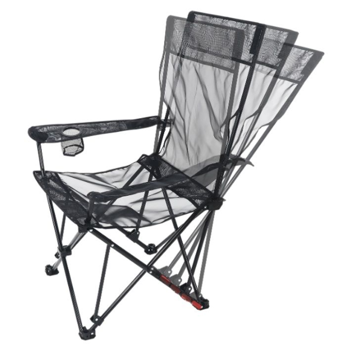 Field to Summit メッシュハイバックチェア リクライニングの説明画像2