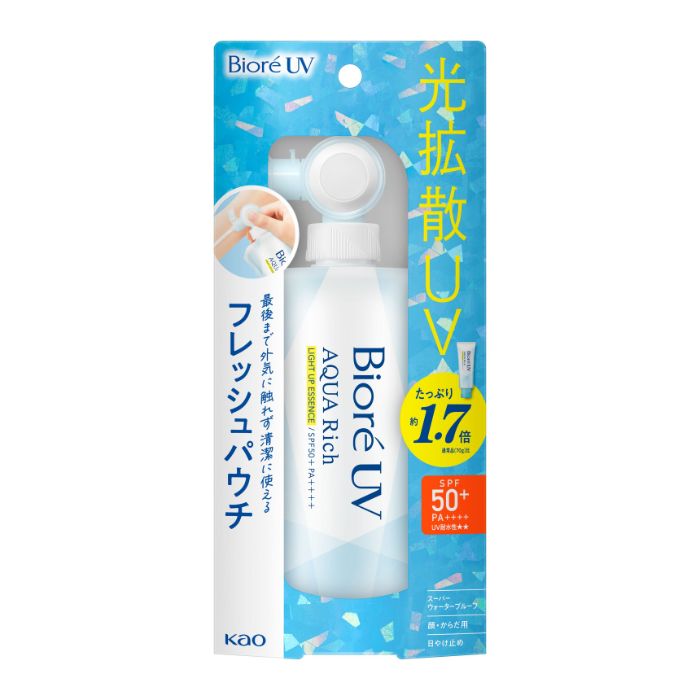 花王 ビオレUV アクアリッチ ライトアップエッセンス パウチ 120g