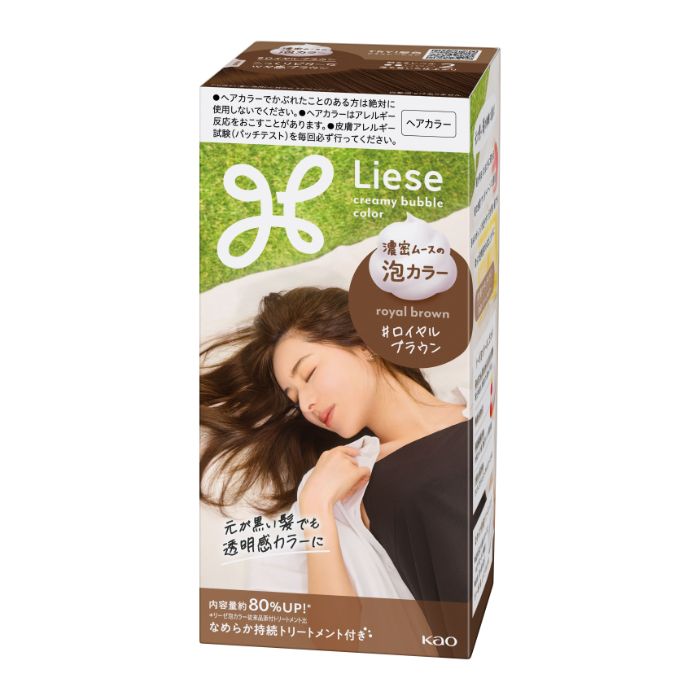 花王 リーゼ 泡カラー ロイヤルブラウン 115ml