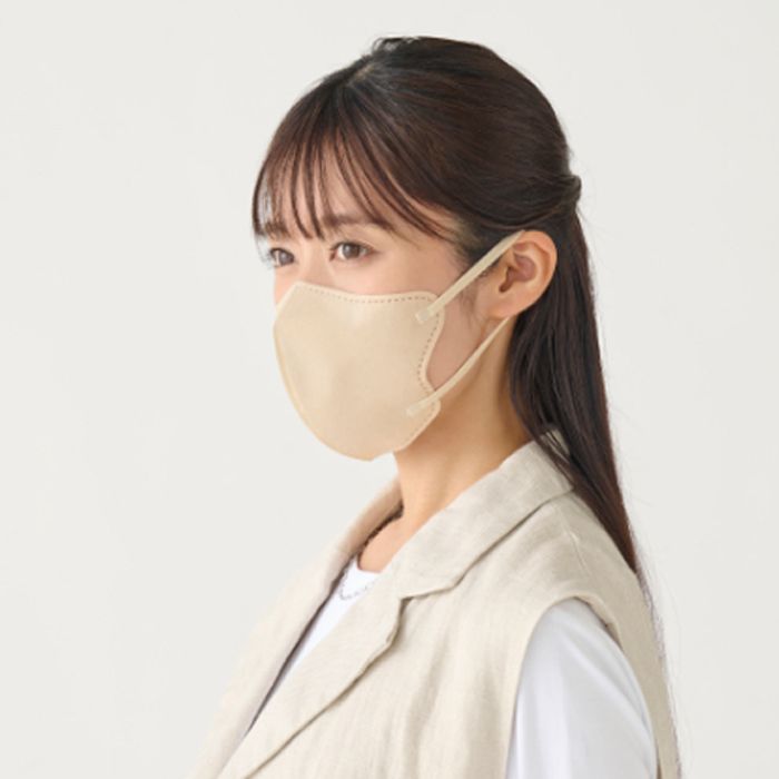 アイリスオーヤマ FASHIONABLE MASK 立体 ふつうサイズ 30枚 RN-FA30SXQの説明画像3