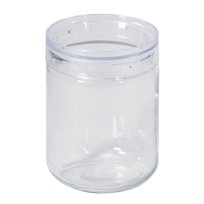 パール金属 クラルテ ガラス製キャニスター820ml(広口) HC-928