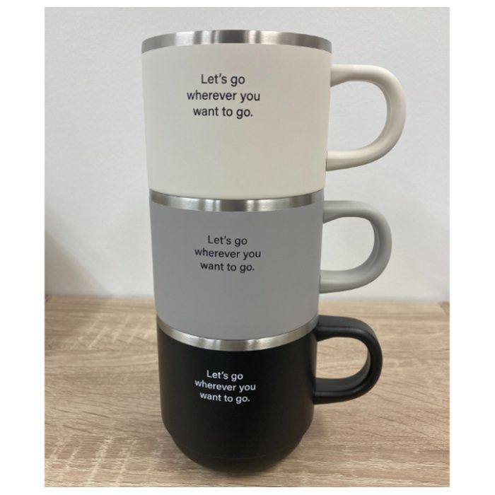 ナフコ スタッキングマグ WH 360mlの説明画像3