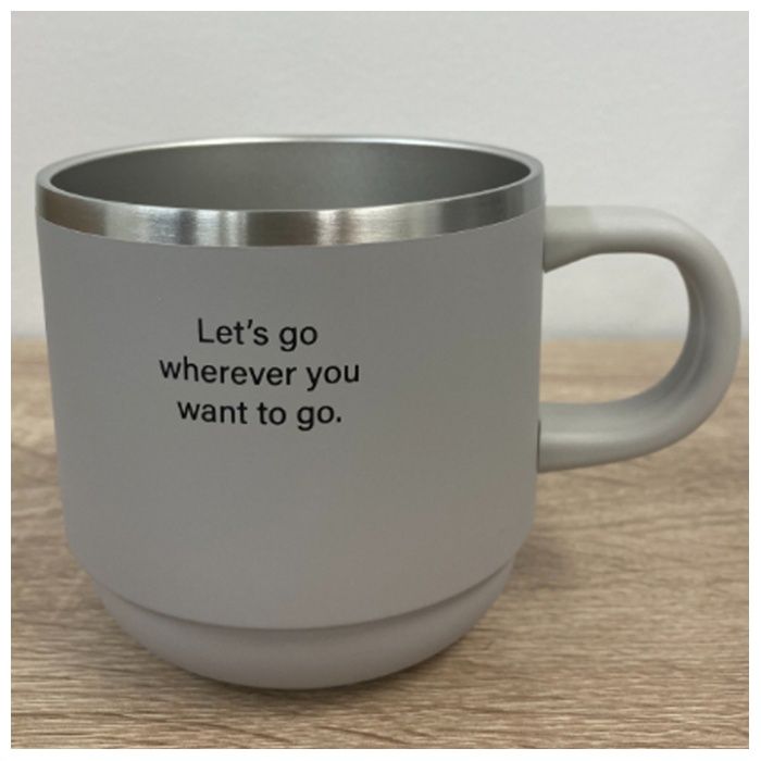 ナフコ スタッキングマグ GY 360ml