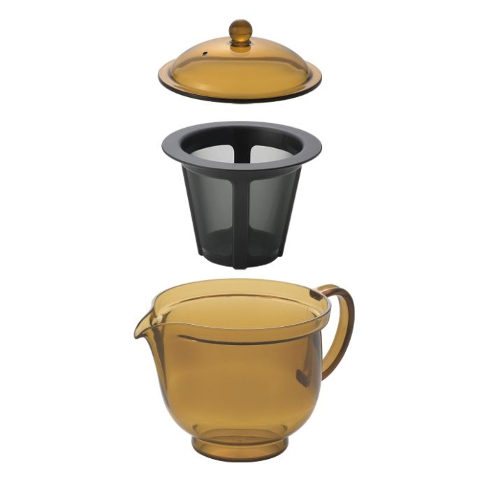 曙産業 われない珈琲急須 後ろ手Lの説明画像3