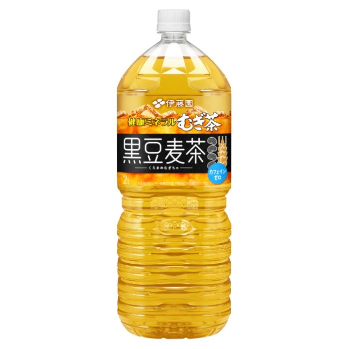 伊藤園 健康ミネラルむぎ茶　黒豆麦茶 2L×6本　ケースの説明画像2