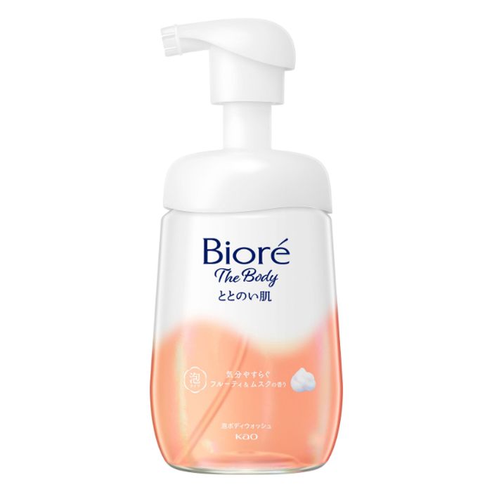 花王 ビオレザボディ泡ととのい肌 フルーティ本体 480ML