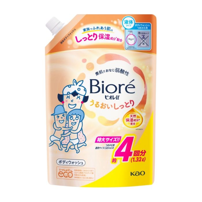 花王 ビオレu　うるおいしっとり　詰替 1320ML