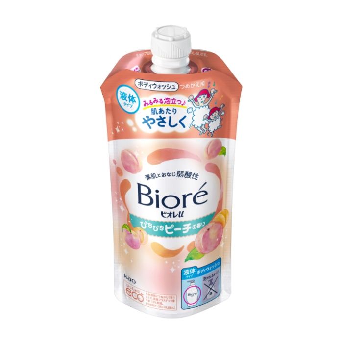 花王 ビオレu　ぴちぴちピーチの香り詰替 320ML