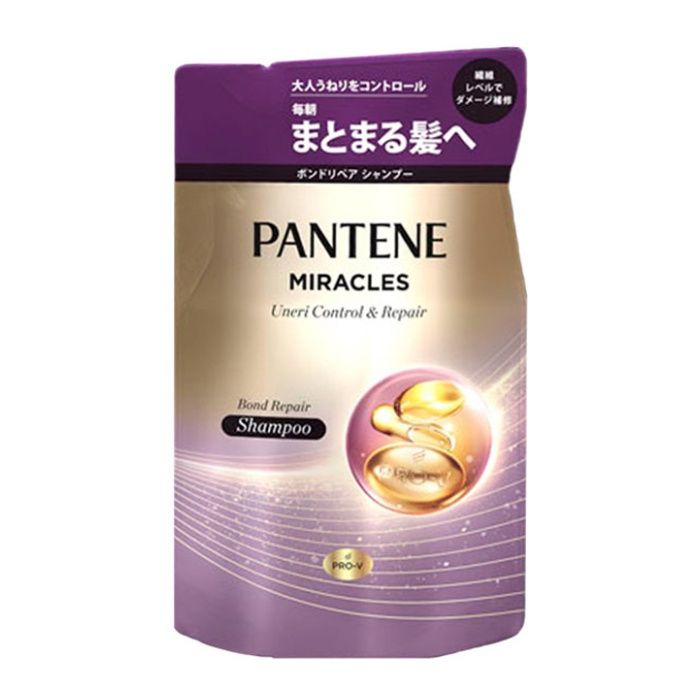 P&G パンテーン ミラクルズ うねりコントロール&リペア ボンドリペア シャンプー 詰替 350g ピンクローズ&マンダリンオレンジ
