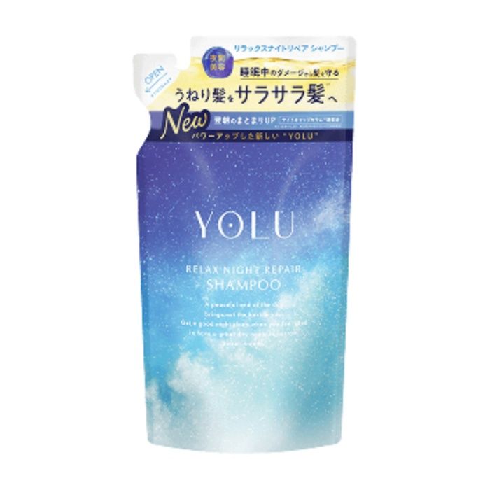 YOLU　リラックスナイトリペア シャンプー　詰替　370ML