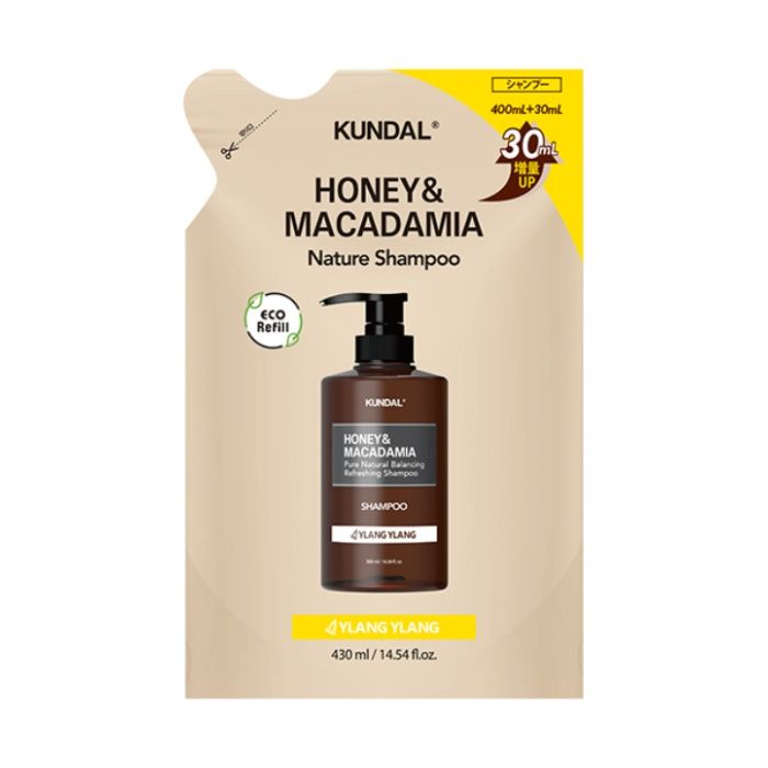 KUNDAL クンダル ハニー&マカダミア シャンプー イランイランの香り 詰替 430ml