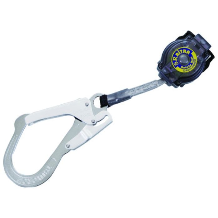 補助ロープ 巻取式SRリトラ グレー 15MMX1000MM