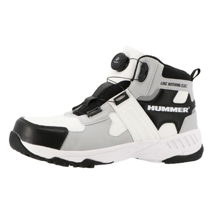 HUMMER HM-S3D ダイヤルワークシューズ ホワイト 25.5cmの説明画像3