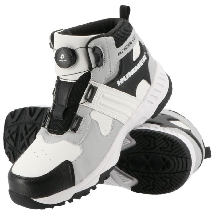 HUMMER HM-S3D ダイヤルワークシューズ ホワイト 27.0cm