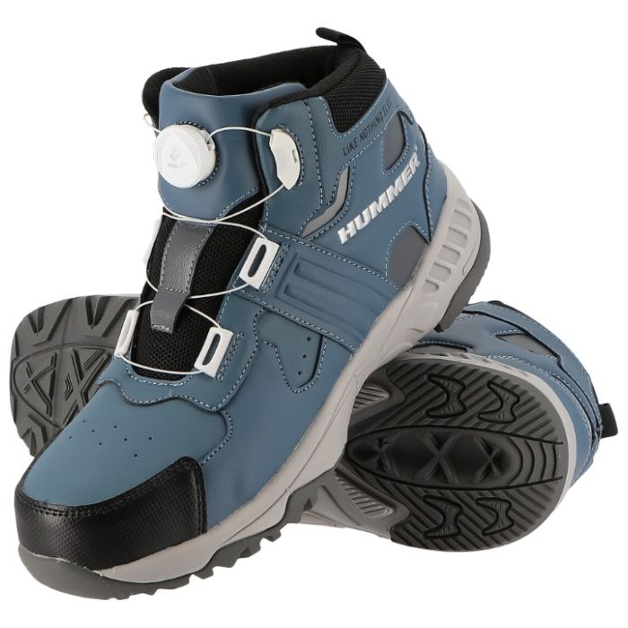 HUMMER HM-S3D ダイヤルワークシューズ スレートブルー 26.0cm