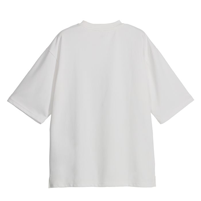 ナフコオリジナル CVCポンチ半袖Tシャツ NAF-200 ホワイト  LLの説明画像4