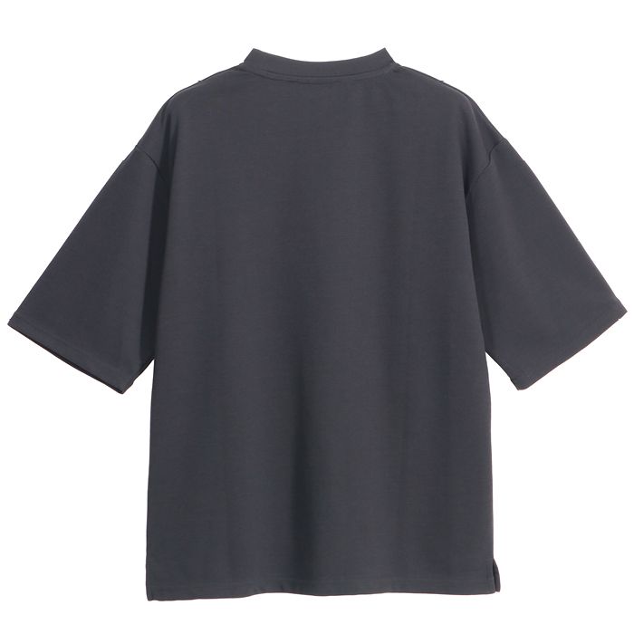 ナフコオリジナル CVCポンチ半袖Tシャツ NAF-200 ブラック  LLの説明画像4