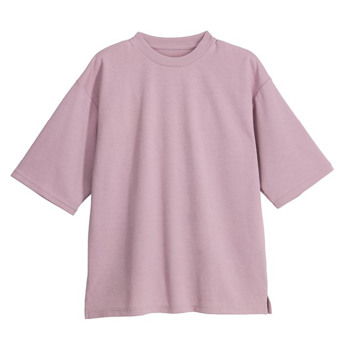 ナフコ CVCポンチ半袖Tシャツ NAF-200 ピンク Lの説明画像3