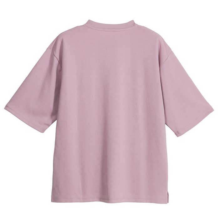 ナフコ CVCポンチ半袖Tシャツ NAF-200 ピンク Lの説明画像4