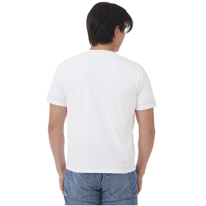 ナフコオリジナル 綿ライク半袖Tシャツ NAF-201 ホワイト  3Lの説明画像2