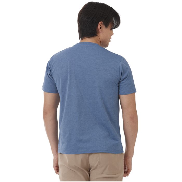 ナフコオリジナル 綿ライク半袖Tシャツ NAF-201 ライトブルー  3Lの説明画像2