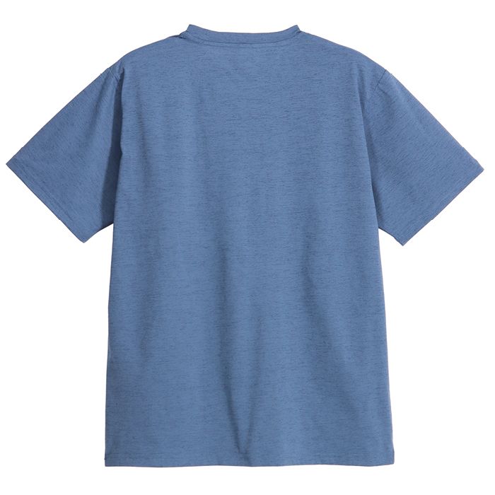 ナフコオリジナル 綿ライク半袖Tシャツ NAF-201 ライトブルー  3Lの説明画像4