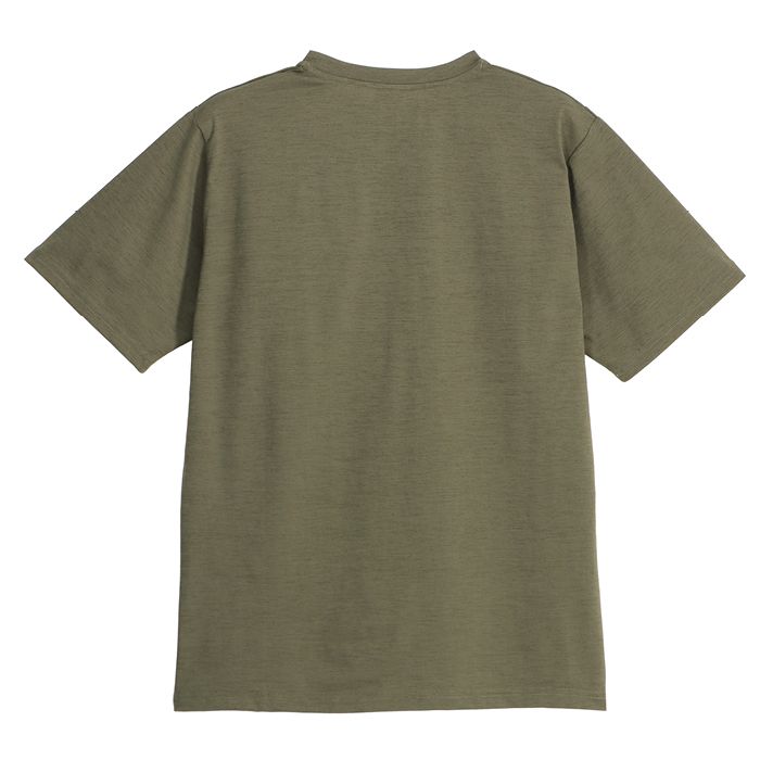 ナフコオリジナル 綿ライク半袖Tシャツ NAF-201 カーキ  3Lの説明画像4