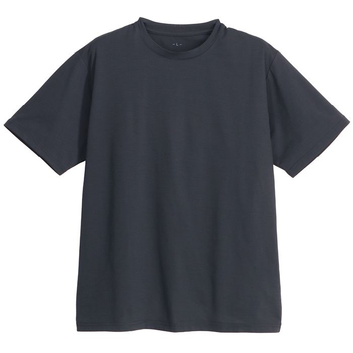 ナフコオリジナル 綿ライク半袖Tシャツ NAF-201 ブラック  3Lの説明画像3