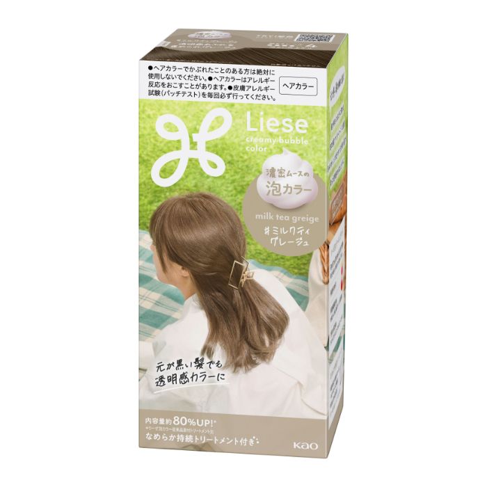 花王 リーゼ 泡カラー ミルクティグレージュ 115ml