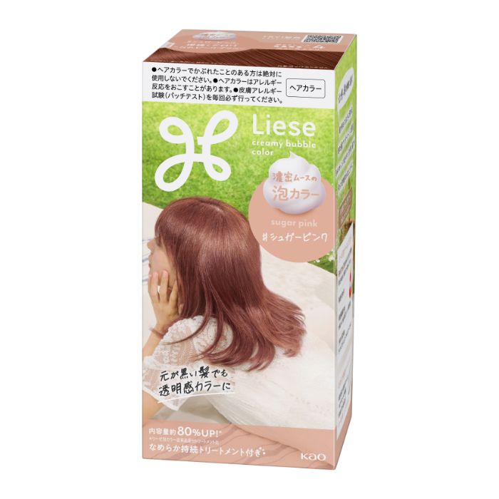 花王 リーゼ 泡カラー シュガーピンク 115ml