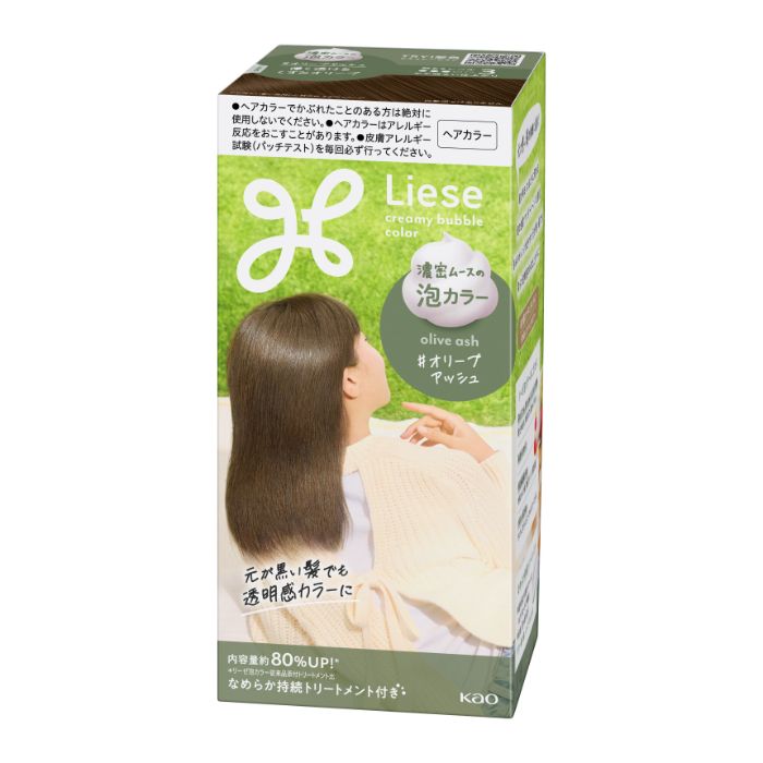 花王 リーゼ 泡カラー オリーブアッシュ 115ml