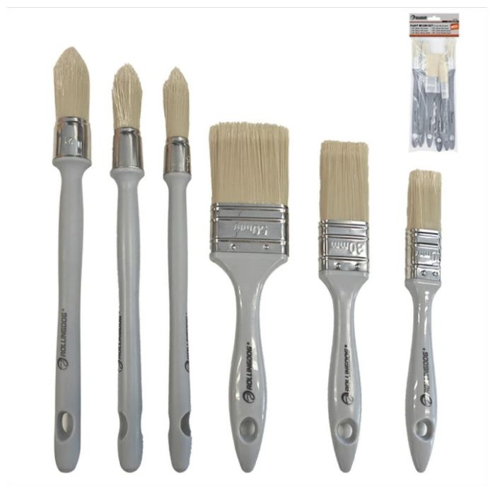 ROLLINGDOG 6PCペイントブラシセット 10722
