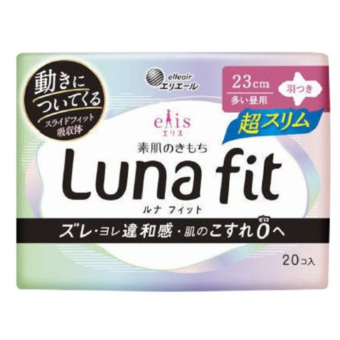 エリス 素肌のきもちルナフィット 超スリム羽つき 20P