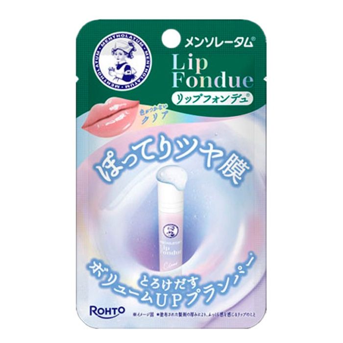 ロート製薬 メンソレータム リップフォンデュ クリア 3.2g 無香料