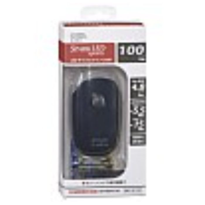 オーム電機 LEDサイクルライトB100 SL-B100-K