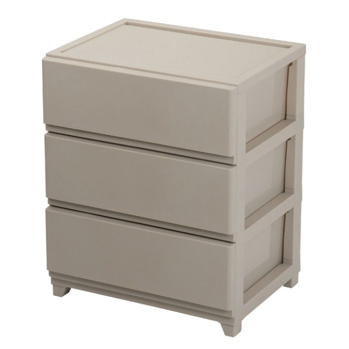 デコニーシーヴォワイド 3段　グレージュ