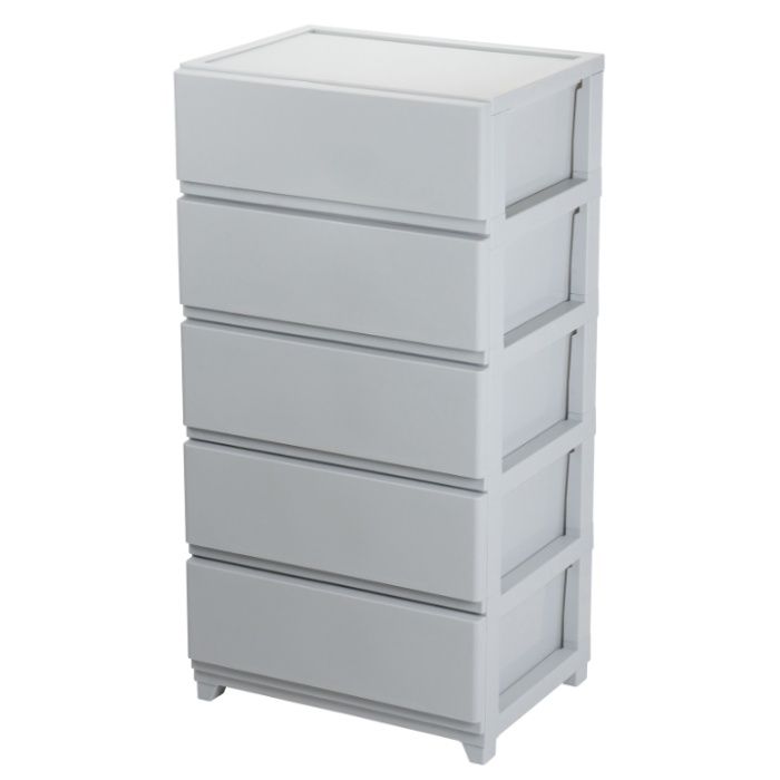 デコニーシーヴォワイド 5段　ライトグレー