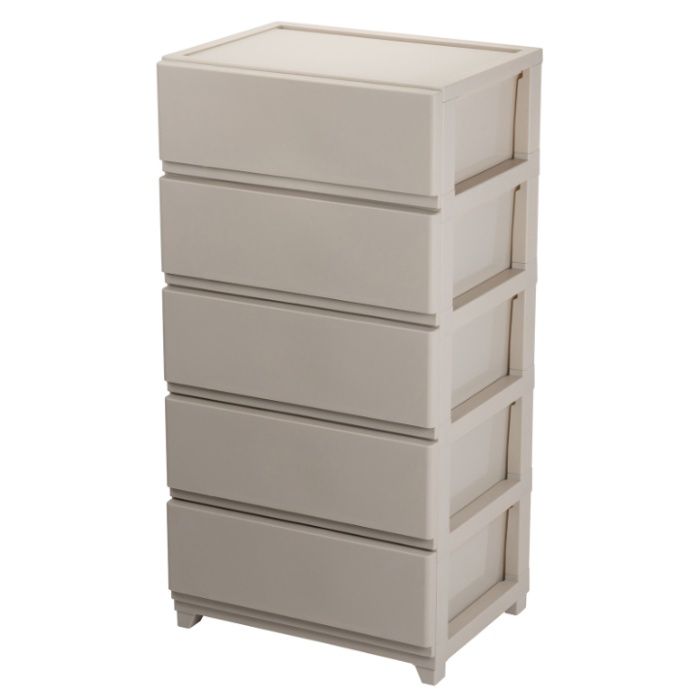 デコニーシーヴォワイド 5段　グレージュ