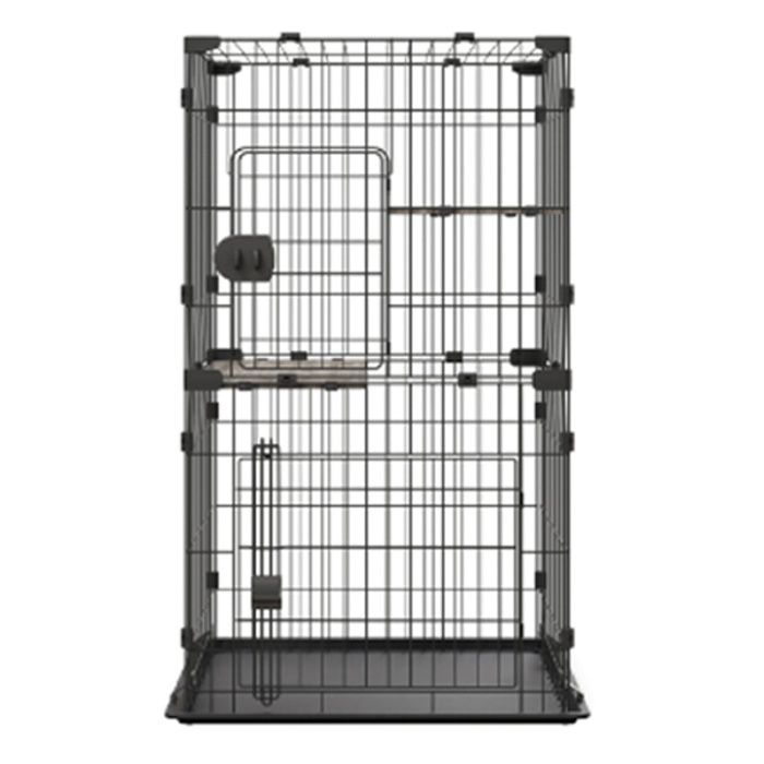 アイリスオーヤマ コンパクトキャットケージ2段 CCC-112