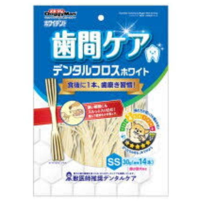 ドギーマン ホワイデント歯間ケアデンタルフロスホワイトSS 30g